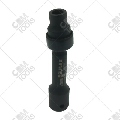 Sunex Schlag-Stecknuss, 1/2" Auf 3/8" 12-kant – Chrom-Molybdän, Für Schwere Arbeiten
