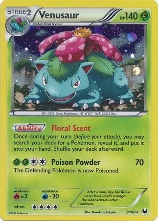 Venusaur 003/108 Blister Exclusives