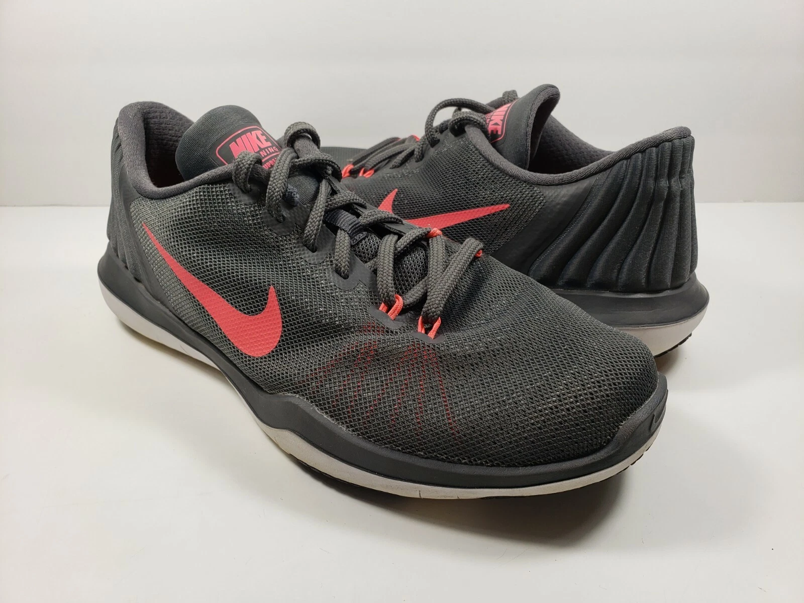 Nike Womens Flex Supreme TR 5 885916 003 Gray Running Shoes Sneakers   Size 7.5W