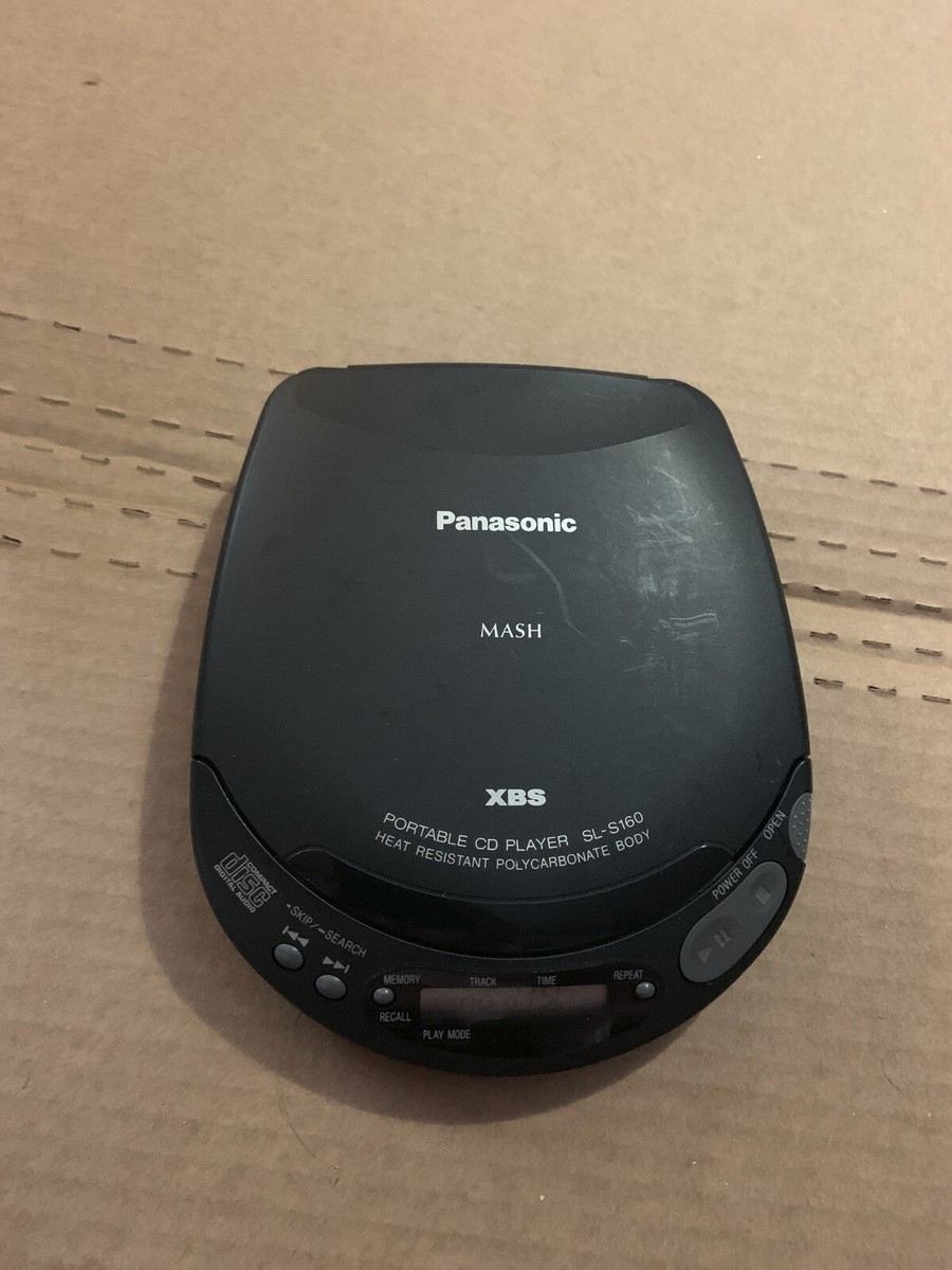 パナソニック 　*　SL-S160 ポータブルCDプレーヤー【サマーセール！】 Panasonic Sl-s160 Portable CD Player Walkman Working A25 for