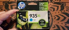 HP 935XL Cyan Original Ink 1 Cartridge Malaysia July 2023 Sealed Box 2X More