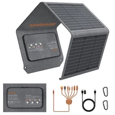 Portable Solar Panel 40W Charger For Jackery EXPLORER 240 300 500 Power Station