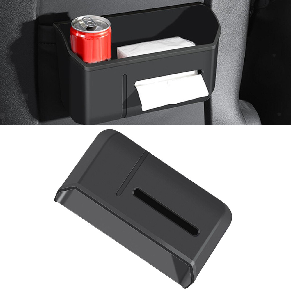 TPE Seat Back Organizer for Tesla Model Y Model 3 Black Accessories