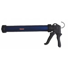 Dripless Caulk Gun, 29 oz Container Size, Plastic, 12:01, Full Barrel Frame,
