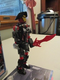 Lego Knights' Kingdom VLADEK #8786 - original canister & manual - Bionicle-like