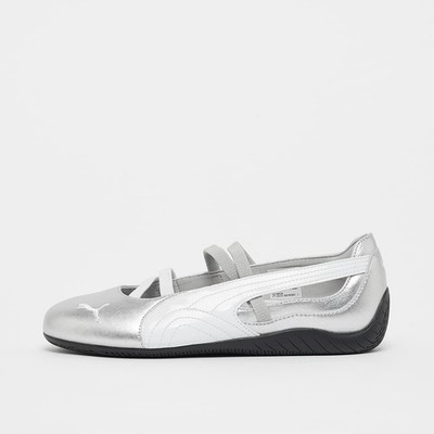Puma Speedcat Ballet Metallic silver/white Schuhe Sneaker Ballerinas 401581-01