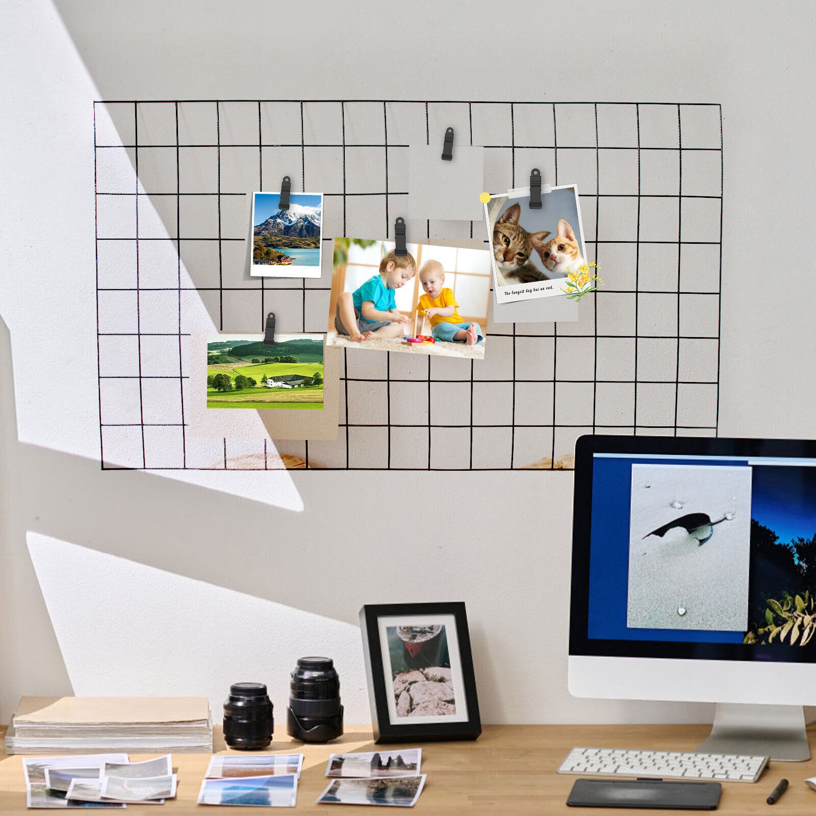 20X Black Metal Mini Clamps Spring Clamp Alligator Clips Alligator Clamp