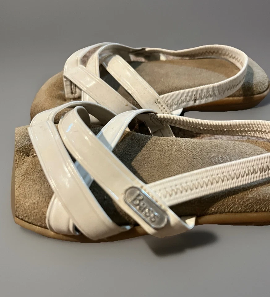 G.H. Sandalias Bass Sunjuns Sharon para niños pequeños talla 7C zapatos cómodos de cuero Foto 2 de 4