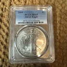 2004 SILVER EAGLE PCGS MS69