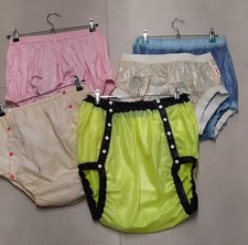 Lot de 5 Culotte plastique ABDL windelhosen pour collectionneur et praticant