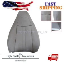 New Driver Side Top Leather Seat Cover For 2003-2014 Chevy Express & GMC Savana