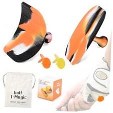 Golf Swing Trainer with Ergonomic Grip Pad - Posture Correction Training Aid