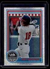 2025 Panini Stars & Stripes Sand Glitter Var Jared Grindlinger Team USA #2