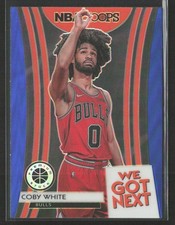 Coby White 2019-20 Hoops Premium Stock #3 We Got Next Blue Chicago Bulls
