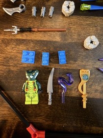 LEGO NINJAGO: Jay ZX 9553 Lizaru 9557 Spitta 9569 Bytar 9556 + Arena/Kendo Armor