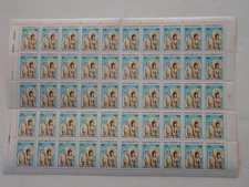 Burma STAMP 1990 ISSUED "MYANMA" INSCRIBED HIGH VALUE 20 P WHOLE SHEET, RARE