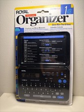 Vintage Royal Personal Organizer DM70 Plus 1KB New Sealed.
