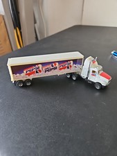 Ancien semi camion et remorque MATCHBOX Road Champs PEPSI !! Ford Aeromax