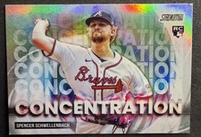 2025 Topps Stadium Club Spencer Schwellenbach Rookie Concentration Foil RC
