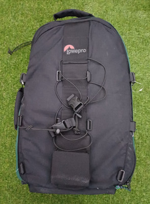 Lowepro AW Pro Photo Trekker Camera Backpack Black Green Large Padded Bag