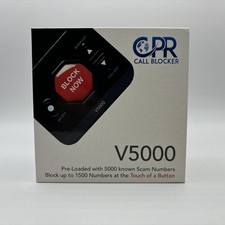 CPR V5000 Call Blocker for Landline Phones - Block All Robo  Spam Calls - NEW