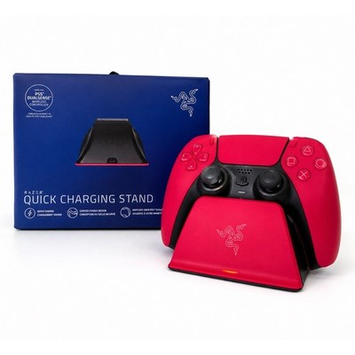 Razer Quick Charging Stand PS5 Cosmic Red New RC21-01900300-R3U1 DualSense Dock