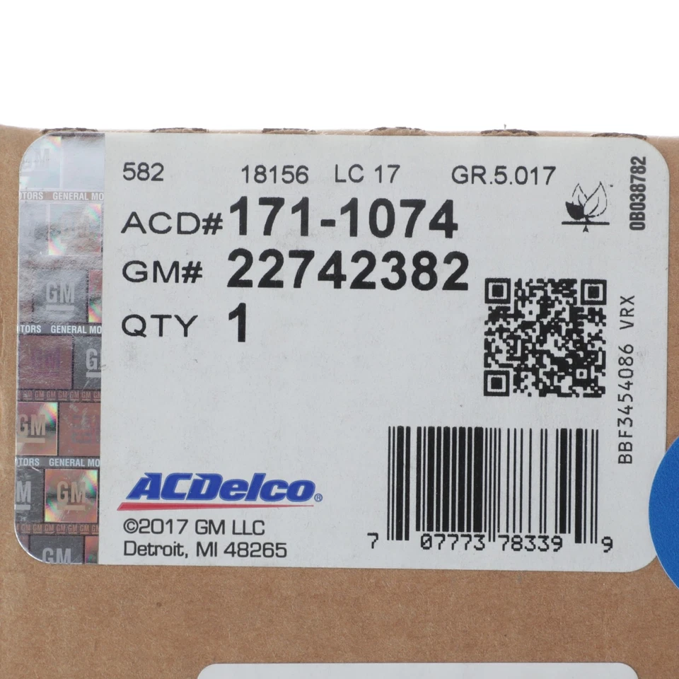 Juego de pastillas de freno de disco delanteras 22742382 OEM NUEVO 2014-2020 Cadillac Chevrolet GMC Foto 4 de 4