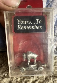 FORT PEWTER LASTING EXPRESSIONS PEWTER TRAIN CAR Bison