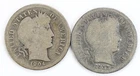 1903-S 1904-S Barber Dimes Silver 10c Lot of 2