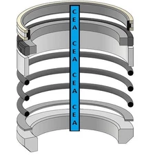 AHC21126 Seal Kit Fits John Deere