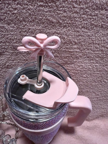 Bellissimo bicchiere acqua JUICY COUTURE BLING ACCIAIO INOX 40 oz Bling Baby!!! - Foto 9 di 11