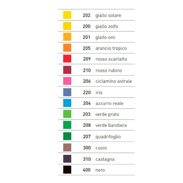 Carta colorata Favini Le Cirque A3 160 g/m colori forti Arancio Tropico 205 - r