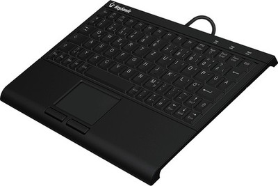 KeySonic KSK-3211ELU (DE), Kabelgebunden, USB, Membran Key Switch, QWERTZ, LED, 