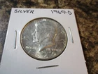 1969-D KENNEDY 40% 1/2 DOLLAR SILVER        WE