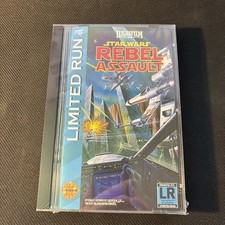 Star Wars Rebel Assault Sega CD Limited Run Games LRG New/Sealed