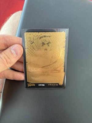 Naruto Mythos TCG - Rock Lee Legendary Foil Card 019/500 French