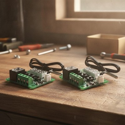 2pcs W1209 12V DC Digital Temperature Controller Board Micro Digital Thermost...