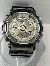Casio G-Shock GMA-S110GS-8A Transparent Gray Resin Band Men  s Watch