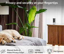 Ring Indoor Camera 2nd Gen Plug-in Home or Business security in 1080p HD White