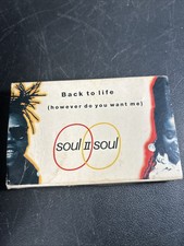 Soul II Soul "Back To Life" Cassette Tape single, 1989 