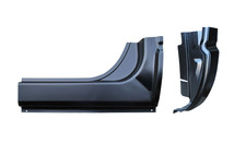 Lh 2002-2008 Dodge Ram Quad Cab Rear Door Rocker Panel Cab Corner