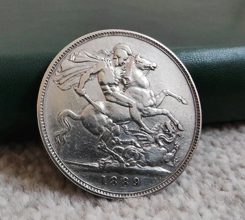 1889 Victoria Crown — photo from the most recent tracked eBay sale