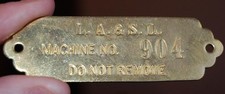 VINTAGE LOS ANGELES & SALT LAKE RAILROAD TRAI...