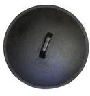 Vintage Lodge No.8 Cast Iron Dutch Oven  Lid 10 1/2"