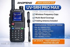 Baofeng UV-5RH Pro Max with 2 antennas 15W version Two-Way Radio Walkie Talkie