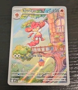 Pokémon SV: White Flare Simisear Illustration Rare 100/086
