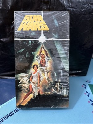 Star Wars A New Hope VHS 1990 Sealed 