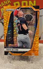 Travis Bazzana 2025 Panini Prizm #29 Orange Pulsar Prizm /399 Cleveland