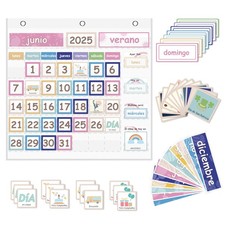 Classroom Monthly Calendar Pocket Chart, Pockets Calendar Pocket Chart with 1...