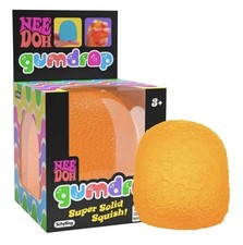 NeeDoh GUMDROP ORANGE - Super Solid Squish SCHYLLING / NEW / AUTHENTIC